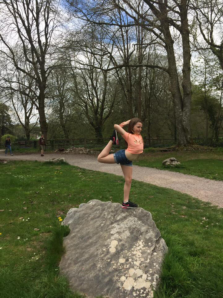 Helen Rich Lahinch Yoga Studio Pose